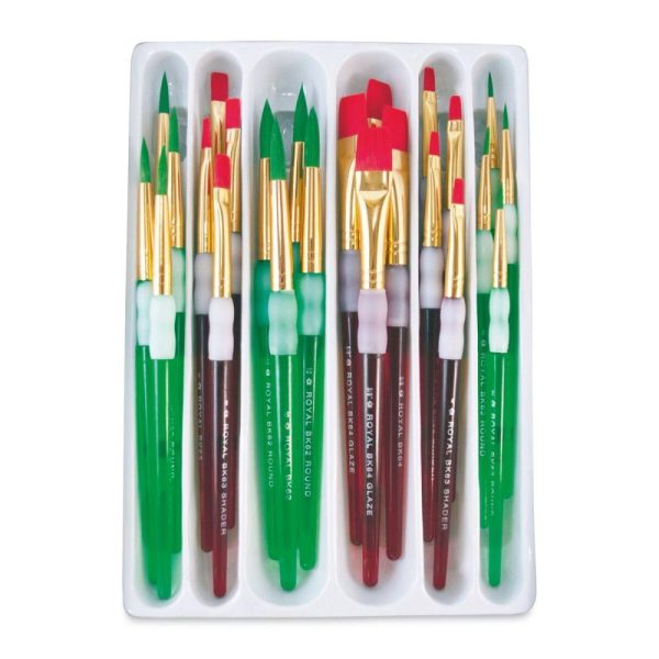 Adaptive and Easy-Grip Brushes |   Big Kids Choice Synthetic Brush Value Sets Adaptive & Easy-Grip Brushes Adaptive & Easy-Grip Brushes