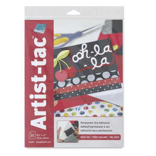 Adhesive Sheets |   Artisttac Tape Adhesive Sheets