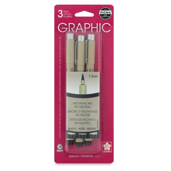 Archival Markers and Pens |   Pigma Graphic Pen Set Archival Markers & Pens Archival Markers & Pens