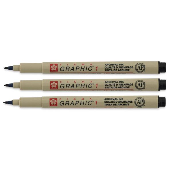 Archival Markers and Pens |   Pigma Graphic Pen Set Archival Markers & Pens Archival Markers & Pens