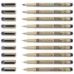 Archival Markers and Pens |   Pigma Micron Pens and Sets Archival Markers & Pens Archival Markers & Pens