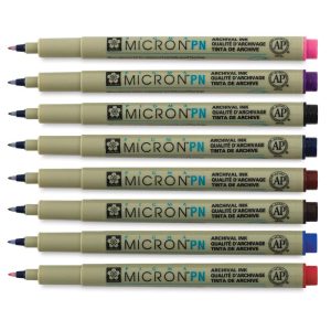 Archival Markers and Pens |   Pigma Micron PN Pens and Sets Archival Markers & Pens Archival Markers & Pens