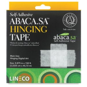 Archival Tape and Adhesives |   Abaca SelfAdhesive Hinging Tape Archival Supplies Archival Tape & Adhesives