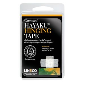 Archival Tape and Adhesives |   Gummed Hayaku Hinging Tape Archival Supplies Archival Tape & Adhesives