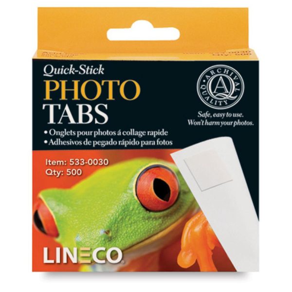 Archival Tape and Adhesives |   QuickStick Photo Tabs Archival Supplies Archival Tape & Adhesives