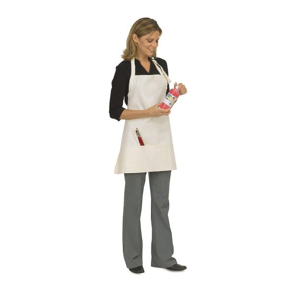 Art Aprons and Smocks |   Artists White Poly/Cotton Apron Art Aprons & Smocks Art Aprons & Smocks