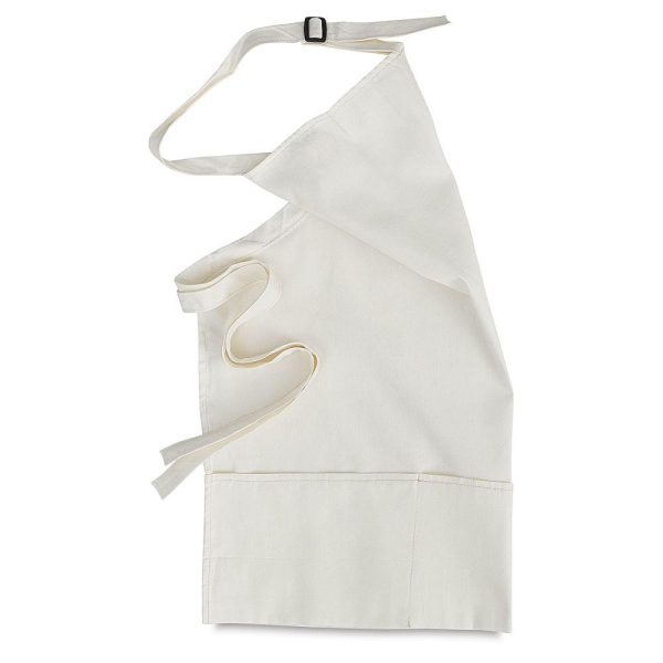 Art Aprons and Smocks |   Artists White Poly/Cotton Apron Art Aprons & Smocks Art Aprons & Smocks