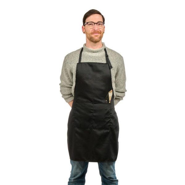 Art Aprons and Smocks |   Classic Black Apron Art Aprons & Smocks Art Aprons & Smocks