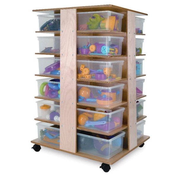 Art Storage Cabinets |   24Cubby Tower Art Storage & Organization Art Storage Cabinets