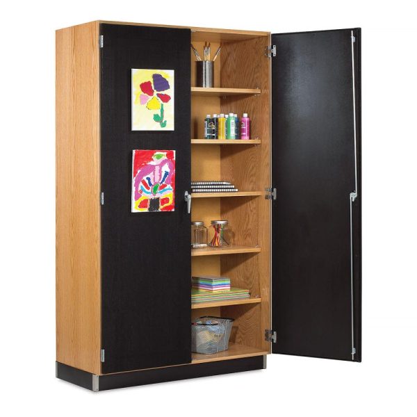 Art Storage Cabinets |   Canvas Door Display Cabinet Art Storage & Organization Art Storage Cabinets