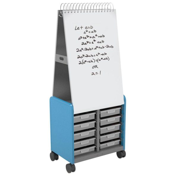 Art Storage Cabinets |   Cascade Spiral Noteboard Unit Art Storage & Organization Art Storage Cabinets