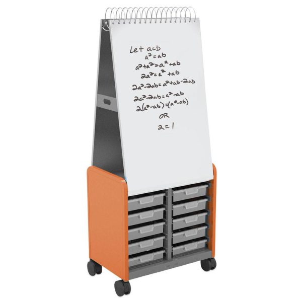 Art Storage Cabinets |   Cascade Spiral Noteboard Unit Art Storage & Organization Art Storage Cabinets