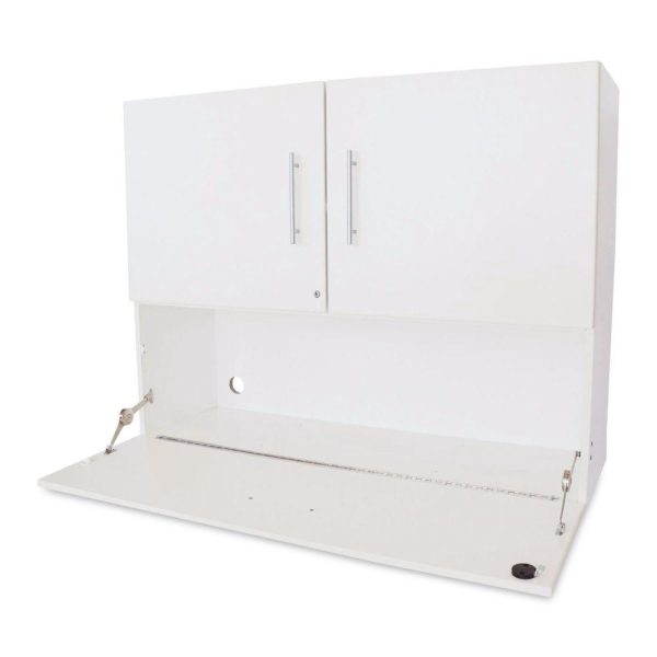 Art Storage Cabinets |   White Workstation Cabinet Art Storage & Organization Art Storage Cabinets