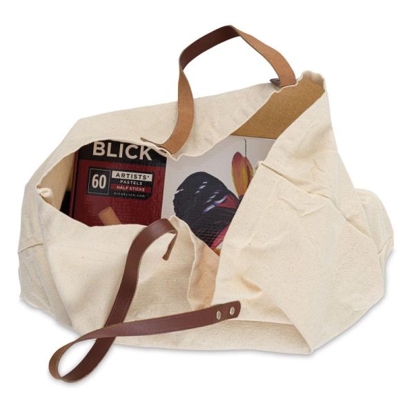 Bags and Carrying Cases |   Leather Handle Canvas Tote Bags & Carrying Cases Bags & Carrying Cases