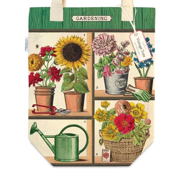 Bags and Carrying Cases |   Vintage Gardening Tote Bag Bags & Carrying Cases Bags & Carrying Cases