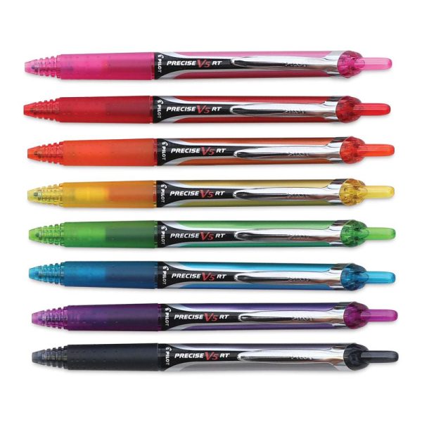 Ballpoint and Rollerball Pens |   Precise V Series Retractable Pens and Sets Ballpoint & Rollerball Pens Ballpoint & Rollerball Pens