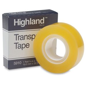 Clear Tape |   Highland Transparent Tape Clear Tape Clear Tape