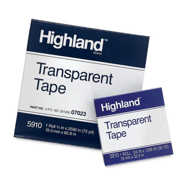 Clear Tape |   Highland Transparent Tape Clear Tape Clear Tape