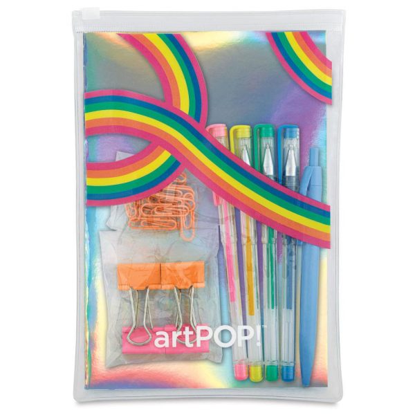 Clips and Binder Rings |   Rainbow Stationery Set Clips & Binder Rings Clips & Binder Rings