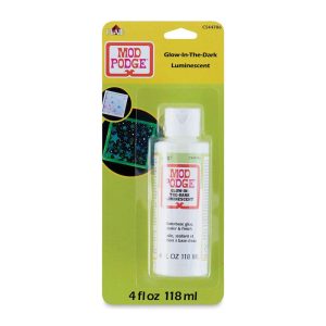 Collage Glue and Adhesives |   Mod Podge GlowInTheDark Decoupage Glue Collage Glue & Adhesives Collage Glue & Adhesives