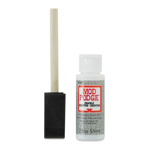 Collage Glue and Adhesives |   Mod Podge OneStep Crackle Effect Collage Glue & Adhesives Collage Glue & Adhesives