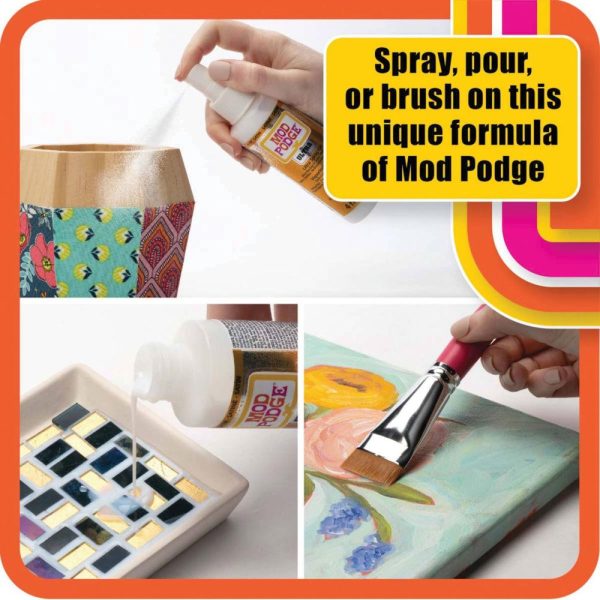 Collage Glue and Adhesives |   Mod Podge Ultra Spray Glue Collage Glue & Adhesives Collage Glue & Adhesives