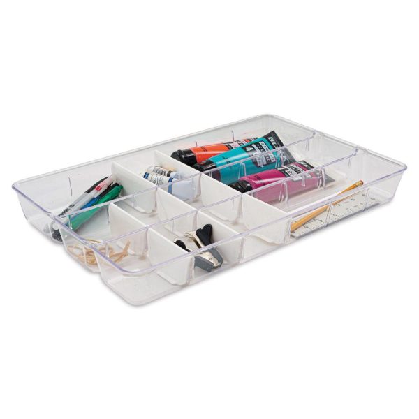 Desk Organizers and Accessories |   Clearly Organized Custom Compartment Organizer Desk Organizers & Accessories Desk Organizers & Accessories