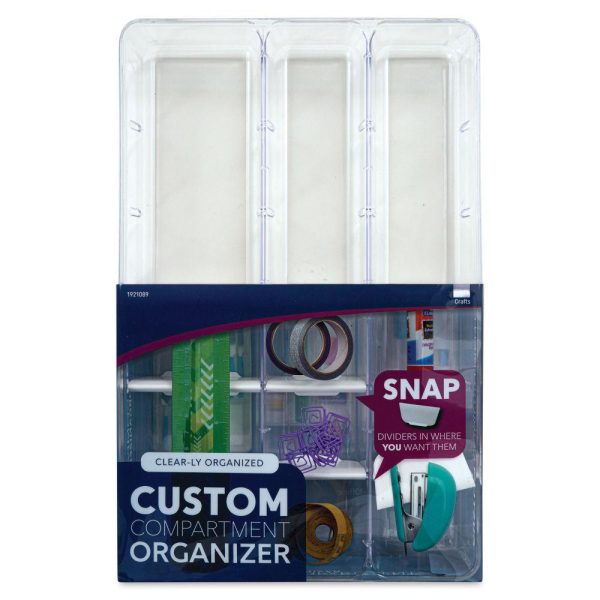 Desk Organizers and Accessories |   Clearly Organized Custom Compartment Organizer Desk Organizers & Accessories Desk Organizers & Accessories