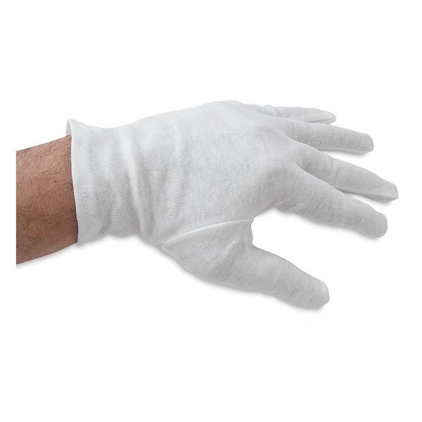 Disposable Gloves and Barrier Cream |   Soft White Cotton Gloves Art Safety Supplies & Protective Gear Disposable Gloves & Barrier Cream