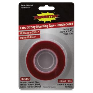 Double-Sided Tape |   DoubleSided Extra Strong Clear Mounting Tape Double-Sided Tape Double-Sided Tape