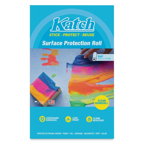 Drop Cloths and Table Covers |   Katch Surface Protection Rolls Cleaning Supplies & Materials Drop Cloths & Table Covers