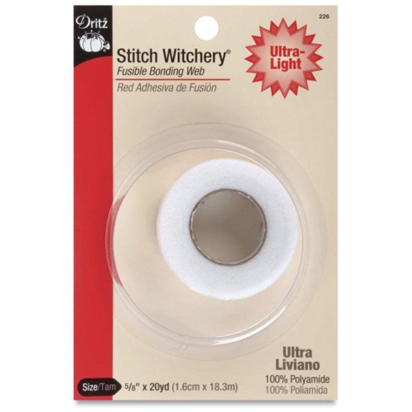 Fabric Glue and Adhesives |   Stitch Witchery Fusible Bonding Web Fabric Glue & Adhesives Fabric Glue & Adhesives