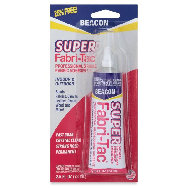 Fabric Glue and Adhesives |   Super FabriTac Fabric Adhesive Fabric Glue & Adhesives Fabric Glue & Adhesives