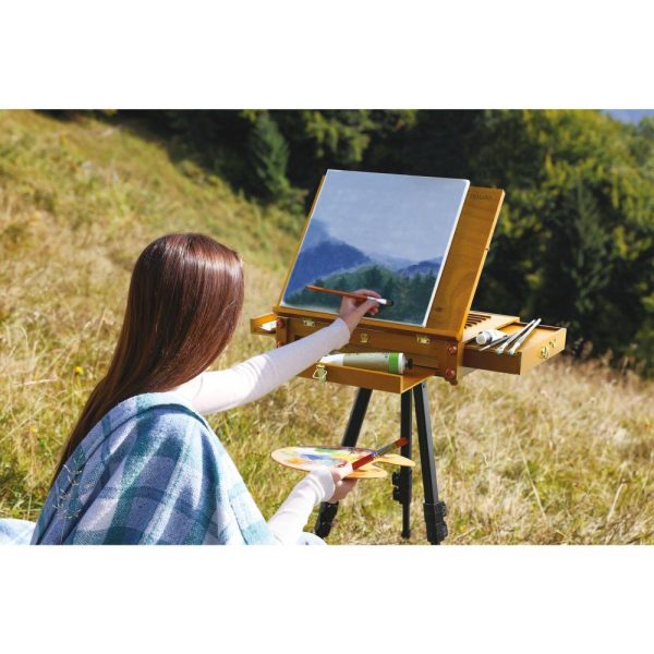 French and Plein Air Easels |   Travel Pochade Box and Aluminum Tripod French & Plein Air Easels French & Plein Air Easels