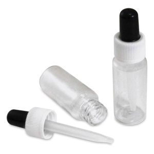 Glass Ink Bottles and Droppers |   Plastic Dropper Bottles Art Storage & Organization Glass Ink Bottles & Droppers