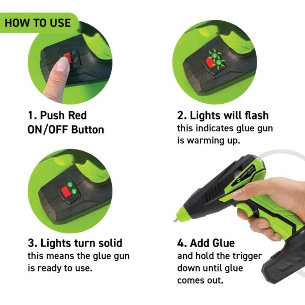 Glue Guns and Hot Glue Sticks |   Professional Motorized Mini High Temp Glue Gun Glue Glue Guns & Hot Glue Sticks