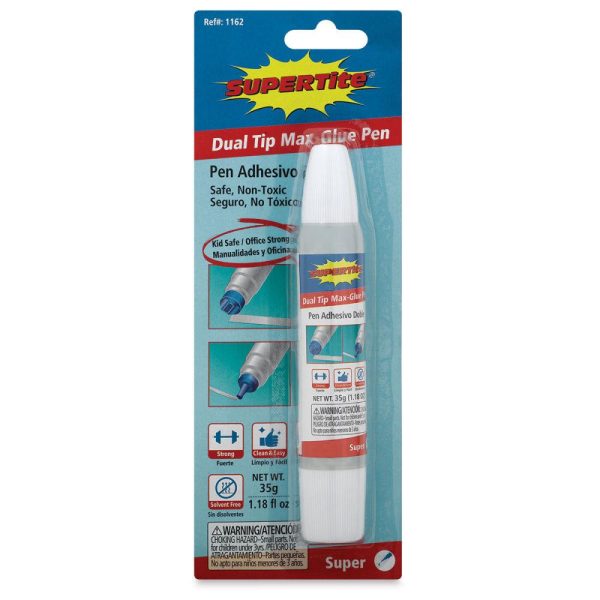 Glue Pens and Applicators |   Dual Tip MaxGlue Pen Glue Glue Pens & Applicators