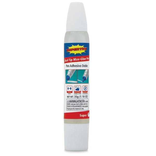 Glue Pens and Applicators |   Dual Tip MaxGlue Pen Glue Glue Pens & Applicators