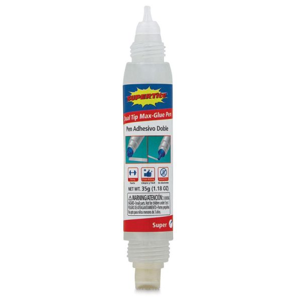 Glue Pens and Applicators |   Dual Tip MaxGlue Pen Glue Glue Pens & Applicators