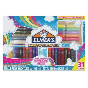 Glue Pens and Applicators |   Rainbow Glitter Glue Pen Set Glue Glue Pens & Applicators