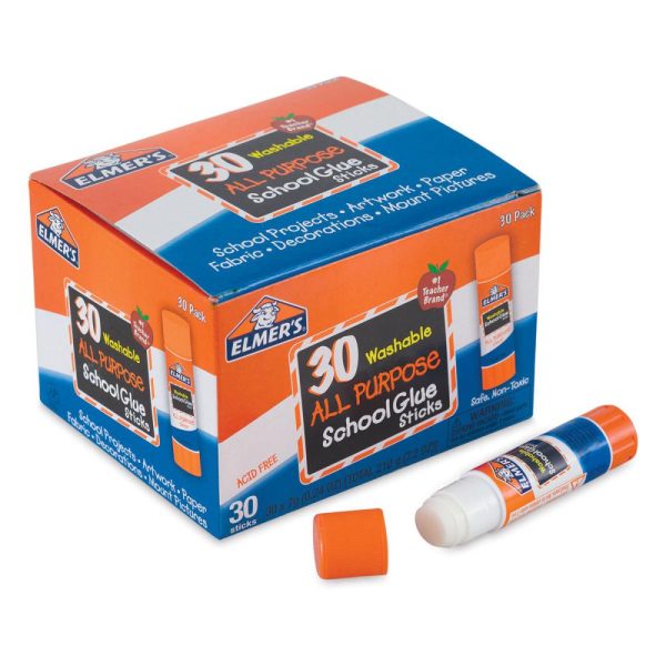 Glue Sticks |   All Purpose Washable Clear Glue Stick Packs Glue Sticks Glue Sticks