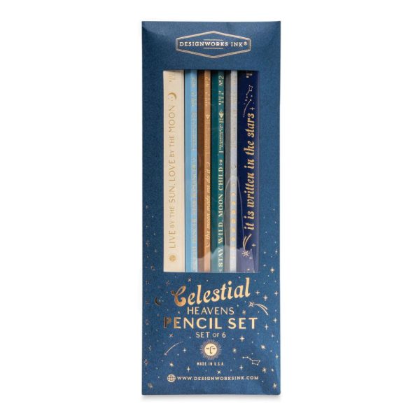 Graphite Writing Pencils |   Celestial Heavens Pencil Set Graphite Writing Pencils Graphite Writing Pencils