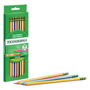 Graphite Writing Pencils |   No 2 Striped Pencil Set Office Supplies Graphite Writing Pencils