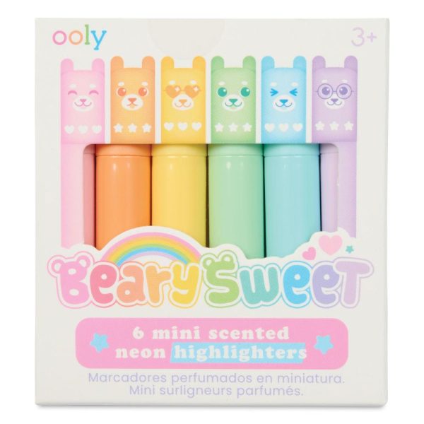 Highlighters |   Beary Sweet Mini Scented Highlighters Highlighters Highlighters