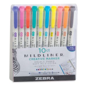 Highlighters |   Mildliner Double Ended Creative Markers and Sets Office Supplies Highlighters