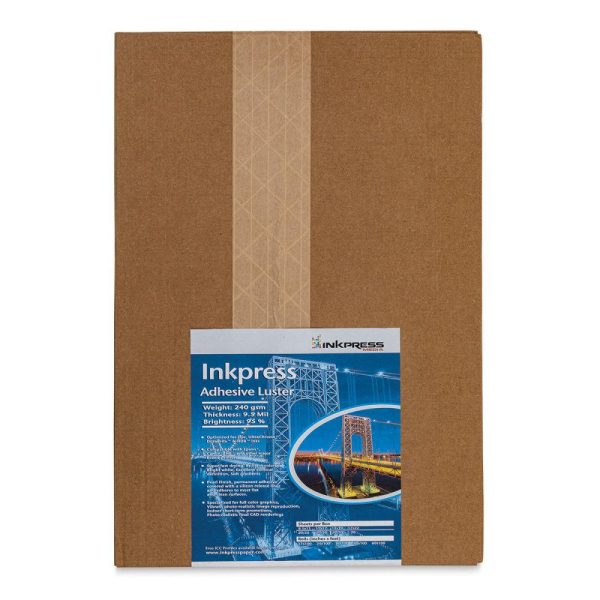 Inkjet Paper and Film |   Luster Adhesive Inkjet Papers Inkjet Paper & Film Inkjet Paper & Film