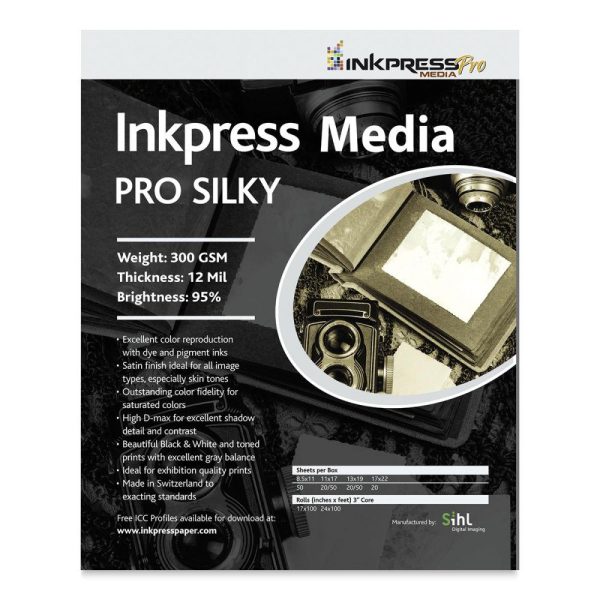 Inkjet Paper and Film |   Pro Silky Inkjet Papers Inkjet Paper & Film Inkjet Paper & Film