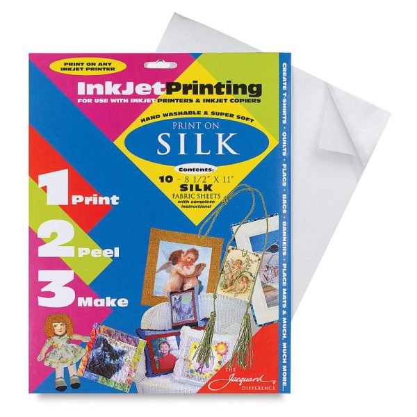 Inkjet Paper and Film |   Silk Inkjet Fabric Sheets Inkjet Paper & Film Inkjet Paper & Film