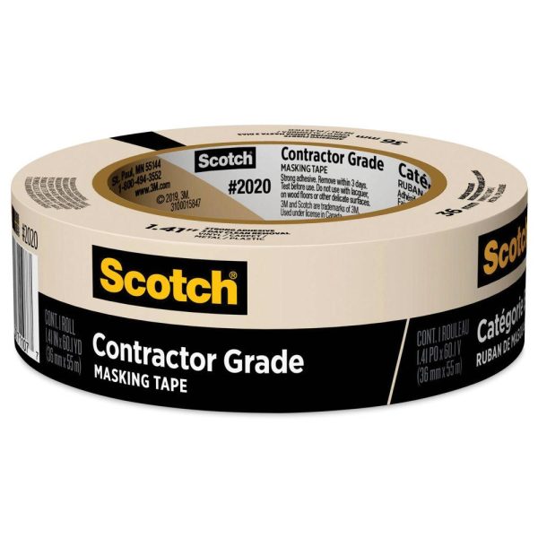 Masking Tape |   Contractor Grade Masking Tape Heavy-Duty Tape Heavy-Duty Tape