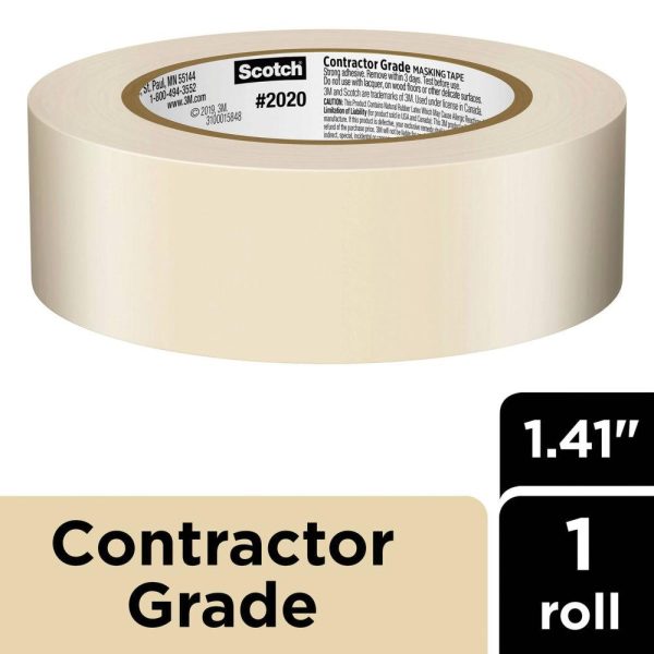 Masking Tape |   Contractor Grade Masking Tape Heavy-Duty Tape Heavy-Duty Tape